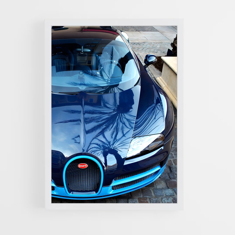 Poster Veyron de grand – affiche Bugatti (vue 3)